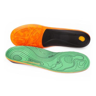 Superfeet Hike Support Insoles - Trim-to-Fit Comfort Carbon Fiber Orthotic Inserts for Hiking Boots or Shoes - Professional Grade - 7.5-9 Men / 8.5-10 Women