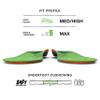 Superfeet Hike Support Insoles - Trim-to-Fit Comfort Carbon Fiber Orthotic Inserts for Hiking Boots or Shoes - Professional Grade - 7.5-9 Men / 8.5-10 Women view 3