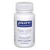 Pure Encapsulations - Folate 5,000 - Activated Vitamin B9 as 5-Methyltetrahydrofolate (5-MTHF) - 60 Capsules view 1