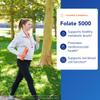 Pure Encapsulations - Folate 5,000 - Activated Vitamin B9 as 5-Methyltetrahydrofolate (5-MTHF) - 60 Capsules view 3