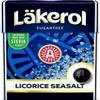 24 Boxes x 25g of Lkerol Licorice Seasalt - Stevia - Original - Swedish - Sugar Free - Sea Salt - Liquorice - Pastilles - Lozenges - Drops - Dragees - Candies - Sweets view 1