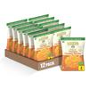 Annie's Organic Cheddar Cheesy Smiles, Baked Corn Puffs, Gluten Free, 4 oz (Pack of 12) view 1