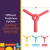 FLUXY Oral Sensory Toys for Kids and Toddlers, Stimulation Motor Therapy Aid with Soft, Flexible Textures, Build Tongue and Mouth Strength, Relieve Stress and Fidgeting (Combo - 3 Pack) view 3