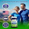 aSquared Nutrition Acetyl L-Carnitine 1000mg Max Strength - 200 Veggie Capsules - High Dosage Acetyl L Carnitine HCL (ALCAR) Supplement Pills to Support Pure Energy, Brain Function & Fatty Acid view 2