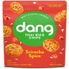 DANG Sticky Rice Chips | Sriracha Spice | 4 Pack | Vegan, Gluten Free, Non Gmo Rice Crisps, Healthy Snacks Made With Whole Foods | 3.5 Oz Bags view 1