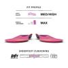 Superfeet Run Women's Support Insoles - Trim-to-Fit High Arch Support - Carbon Fiber Orthotic Shoe Inserts for Running Shoes - Professional Grade - 4.5-6 Women view 3