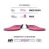 Superfeet Run Women's Support Insoles - Trim-To-Fit High Arch Support - Carbon Fiber Orthotic Shoe Inserts for Running Shoes - Professional Grade - 8.5-10 Women view 3