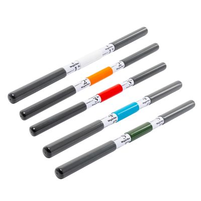 Sammons Preston Rehab Weight Bars, Therapy Rehabilitation and Exercise Equipment for Men, Women, Elderly, Color Coded Recovery Aid for Patient Home and Clinical Use, Set of 5 Progressive Weight Bars