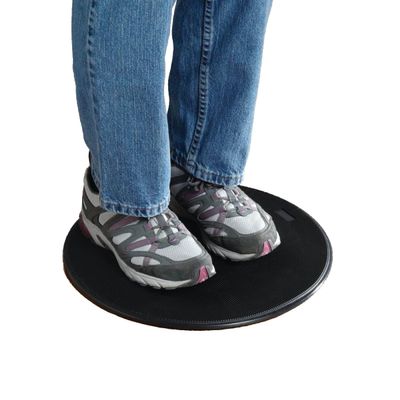 Sammons Preston Transfer Disc, 12" Pivot Disc for Safe Transfers with 360 Rotation, Non-Slip Surface for Sitting or Standing, Mobility Aid for Elderly, Caregivers, and Disabled, Lightweight Design