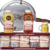 Amish Country Popcorn | 6 Quart Whirley Pop Stovetop Popcorn Gift Set | Old Fashioned, Non-GMO and Gluten Free view 1