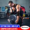 Rip Toned Elbow Sleeve Weightlifting - Elbow Wraps Compression Support & Pain Relief - Arm Sleeve for Men & Women- Durable Gym Elbow Brace for Strong Weight Training & Recovery - SEE SIZING GUIDE view 4