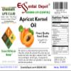 Apricot Kernel Oil - 1 Quart (32 oz) - Food Grade - Safety Sealed HDPE Container with Resealable Cap - 100% Pure and Natural for Hair, Skin, Massage, and Cooking view 3