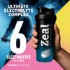 Zeal Electrolyte Powder - 90 Servings | Keto Electrolytes Powder | Zero Sugar, BCAAs, B-Vitamins | Potassium, Zinc, Magnesium | Hydration Powder Recovery Drink | Lemon Berry view 4