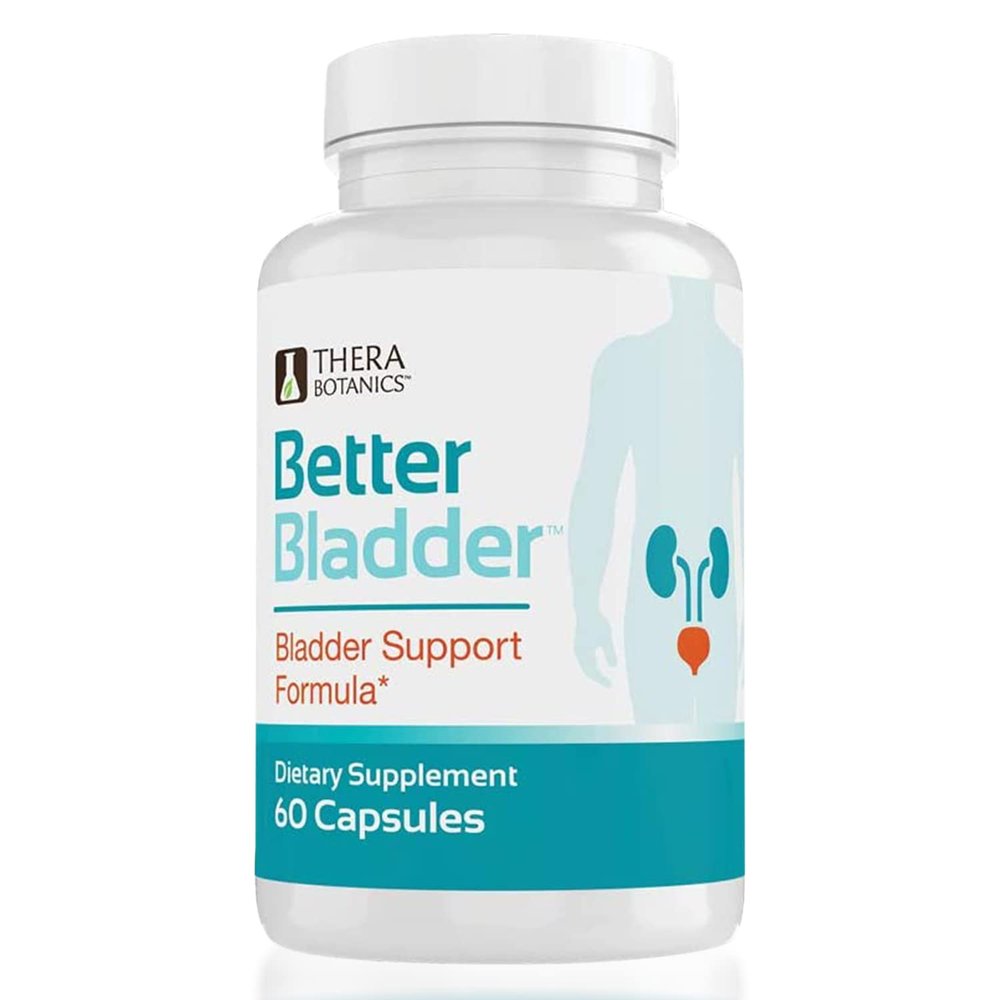 Better Bladder Control Supplement for Women & Men Bladder Support Supplement to Help Reduce Urinary Leaks, Frequency & Urgency - 60 Count (1 Bottle)