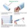 Pet Hair Lint Roller Refills Pet Hair Removal Refills, Japanese UNIKON 802 Sticky Mop Refill 90 Sheets, 3 Packs view 3