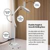 Pro Series Moda LED (5X Diopter) Magnifying Lamp with Large Glass 5.5" Width and Touch Control Brightening Adjustment System view 4