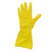 AmerCare Neptune Yellow Household Latex Rubber Gloves for Dishwashing and Cleaning, Extra-Large, Case of 120 Pairs view 3
