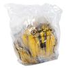 AmerCare Neptune Yellow Household Latex Rubber Gloves for Dishwashing and Cleaning, Extra-Large, Case of 120 Pairs view 4