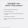 Resmed AirFit F20 Cushion - Full-Face CPAP Mask Cushion Replacement - CPAP Accessories - Large view 4