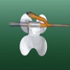 Cath-Secure Plus Catheter Tube Holder, 2-1/2 Inch Long Tab, Butterfly Base, 5445-6 - Box of 50