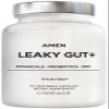 Amen Leaky Gut Supplement - Advanced Formula with Bioavailable L Glutamine, Zinc, Turmeric, DGL Licorice Root - Marshmallow Root - Probiotics & Fermented Prebiotics - Vegan, Non-GMO - 90 Capsules view 1