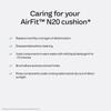 Resmed AirFit N20 Cushion - Nasal CPAP Mask Cushion Replacement - InfinitySeal Design - Soft Silicone - CPAP Accessories - Medium view 4