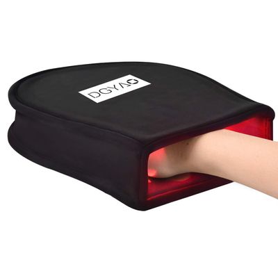 Red Light Therapy Devices 880nm LED Near Infrared for Hand Pain Relief Mitten Double Side pad for Sport Pain Fingers