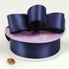 1.5in. Wide Navy Blue Double-Faced Satin Ribbon - 50 Yard Spool view 1