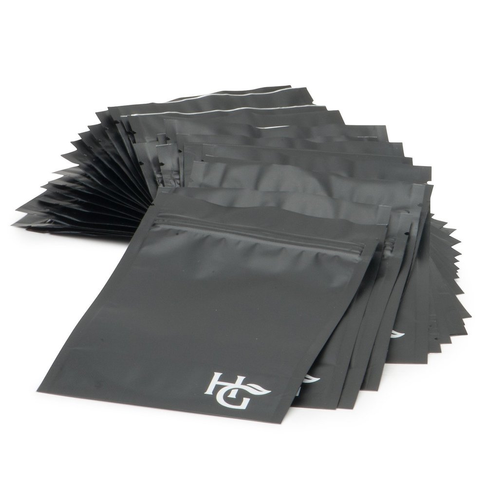 Herb Guard Premium Half LB Storage Bags (8 x 10 inches) Airtight Seal Keeps Contents Fresh for Months (Pack of 15)
