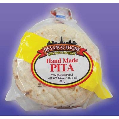 Devanco Pita Bread, 6 inch -- 120 per case.