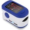 Zacurate 500BL Fingertip Pulse Oximeter Blood Oxygen Saturation Monitor with Batteries Included (Navy Blue) view 1