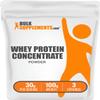 BulkSupplements.com Whey Protein Concentrate Powder - Whey Protein Powder Supplement, Unsweetened, Unflavored & Gluten Free, 30g per Serving, 100g (3.5 oz) (Pack of 1) view 1