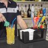 Ultimate Bar Caddy Assorted Swizzle Sticks, Disposable Flexible Straws (2 Sizes)  Ideal Bar Party Refill Kit for Organizers (60 Pieces) view 2