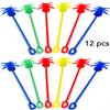 Ultimate Bar Caddy Assorted Swizzle Sticks, Disposable Flexible Straws (2 Sizes)  Ideal Bar Party Refill Kit for Organizers (60 Pieces) view 3
