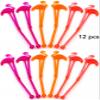 Ultimate Bar Caddy Assorted Swizzle Sticks, Disposable Flexible Straws (2 Sizes)  Ideal Bar Party Refill Kit for Organizers (60 Pieces) view 4