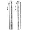 7 Days Pill Case, Portable Pill Box, Messar 7 Compartments Aluminum Alloy Weekly Pill Holder Waterproof Medicine Organizer Travel Pill Tube Pill Bottle Pill Container with Keychain and Carabiner view 1