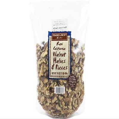 Trader Joes Raw California Walnut Halves & Pieces - 1 lb.