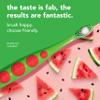 Hello Natural Watermelon Flavor Kids Fluoride Free Toothpaste, Vegan, SLS Free, Gluten Free, Safe to Swallow for Baby and Toddlers, 4.2 Ounce (Pack of 4) view 3