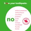 Hello Natural Watermelon Flavor Kids Fluoride Free Toothpaste, Vegan, SLS Free, Gluten Free, Safe to Swallow for Baby and Toddlers, 4.2 Ounce (Pack of 4) view 4