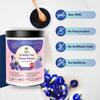 Butterfly Pea Extract Powder 5:1 Concentrate | Natural Blue Coloring for Drinks, Cooking & Baking | No Added Sugar | Water-Soluble 7oz view 3