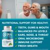 Oral Probiotics for Mouth Bad Breath Treatment for Adults: Dentist Formulated BLIS K12 M18 Advanced Oral Probiotics for Teeth and Gums, 60 Chewable Oral Health Probiotics Supplement Tablets (Mint 3pk) view 3