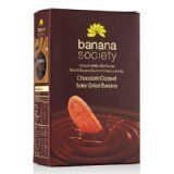 Banana Society : Thai Chocolate Dipped Solar Dried Banana 8.82 Oz. OTOP 5 Stars Product of Thailand