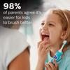 Philips Sonicare for Kids 3+ Bluetooth Connected Rechargeable Electric Power Toothbrush, Interactive for Better Brushing, Turquoise, HX6321/02 view 2