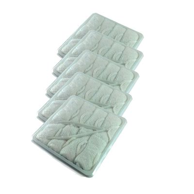 IFENC HCT40L Disposable Hot Towels, Lemon Scent, 40-Pack (5 Trays)