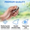 Myofascial Releaser Compact Muscle Scraper Tool  304 Stainless Steel Portable IASTM & Gua Sha Scraping Instrument with Ergonomic Grip for Manual Bodywork and Massage Techniques view 2