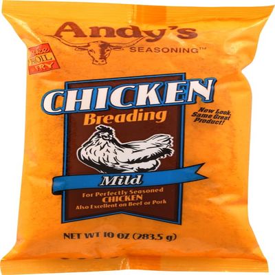 Andy's Chicken Breading Mild 10 oz (Pack of 3) by Andy's