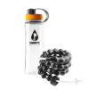 Giraffe Bottle Tower Hands Free Drinking System, Clear Tritan Bottle (length 36 in / 92 cm) view 2
