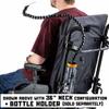 Giraffe Bottle Tower Hands Free Drinking System, Clear Tritan Bottle (length 36 in / 92 cm) view 4