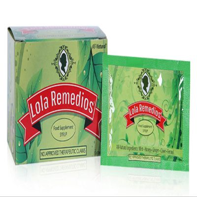 Lola Remedios Food Supplement Syrup 12 sachets/Box