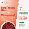 Purely Holistic Red Yeast Rice 1200mg with CoQ10 Supplement & Flush Free Niacin 120 Extra Strength Vegetarian Capsules  Advanced Healthy Heart Formula - Non-Irradiated, Citrinin Free view 4